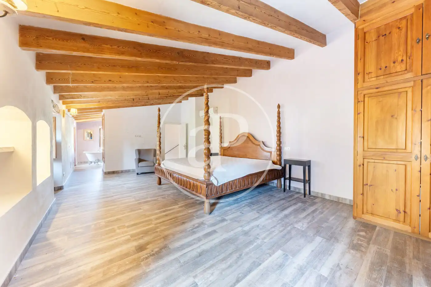Vista exterior de Casa o xalet de lloguer en  Palma de Mallorca amb Aire condicionat, Calefacció i Jardí privat