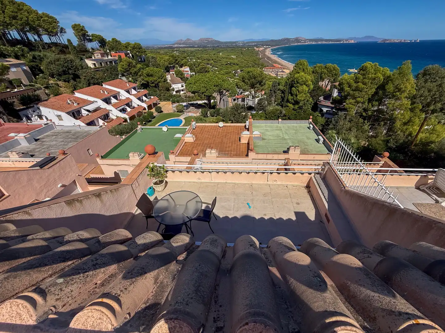 Terrassa de Casa adosada en venda en Sa Riera - Sa Fontansa