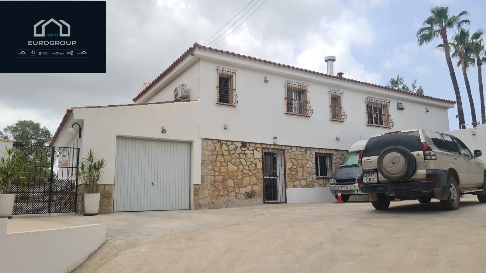Exterior view of House or chalet for sale in La Nucia  with Air Conditioner, Heating and Private garden