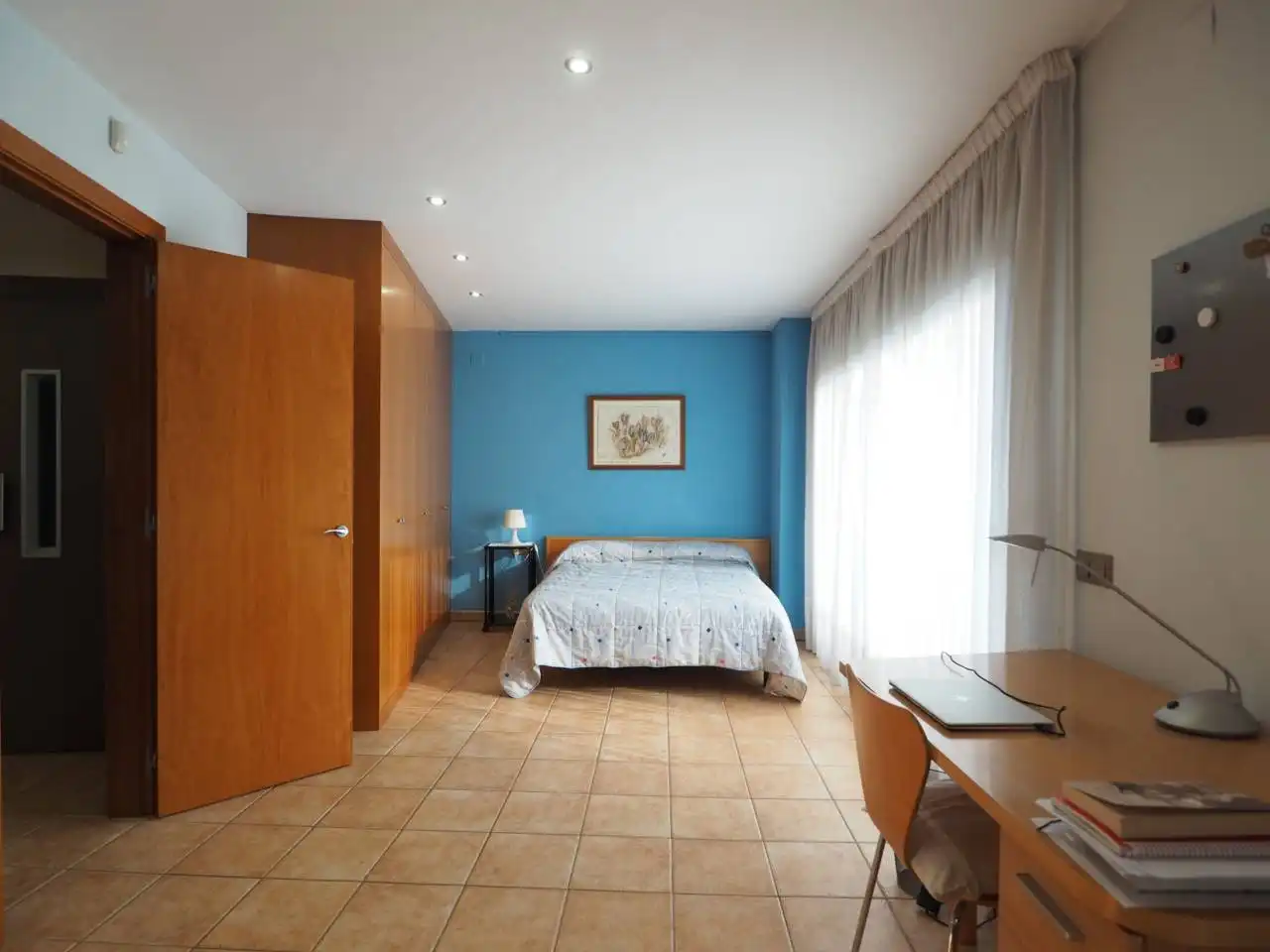 Dormitori de Casa adosada en venda en Granollers amb Calefacció, Jardí privat i Terrassa