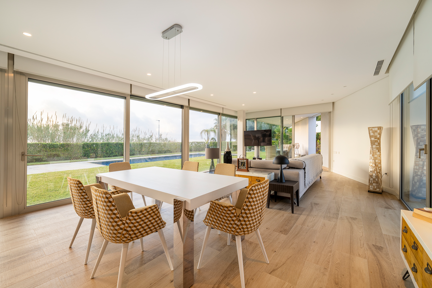 Dining room of Single-family semi-detached for sale in Alcalà de Xivert  with Air Conditioner, Heating and Private garden