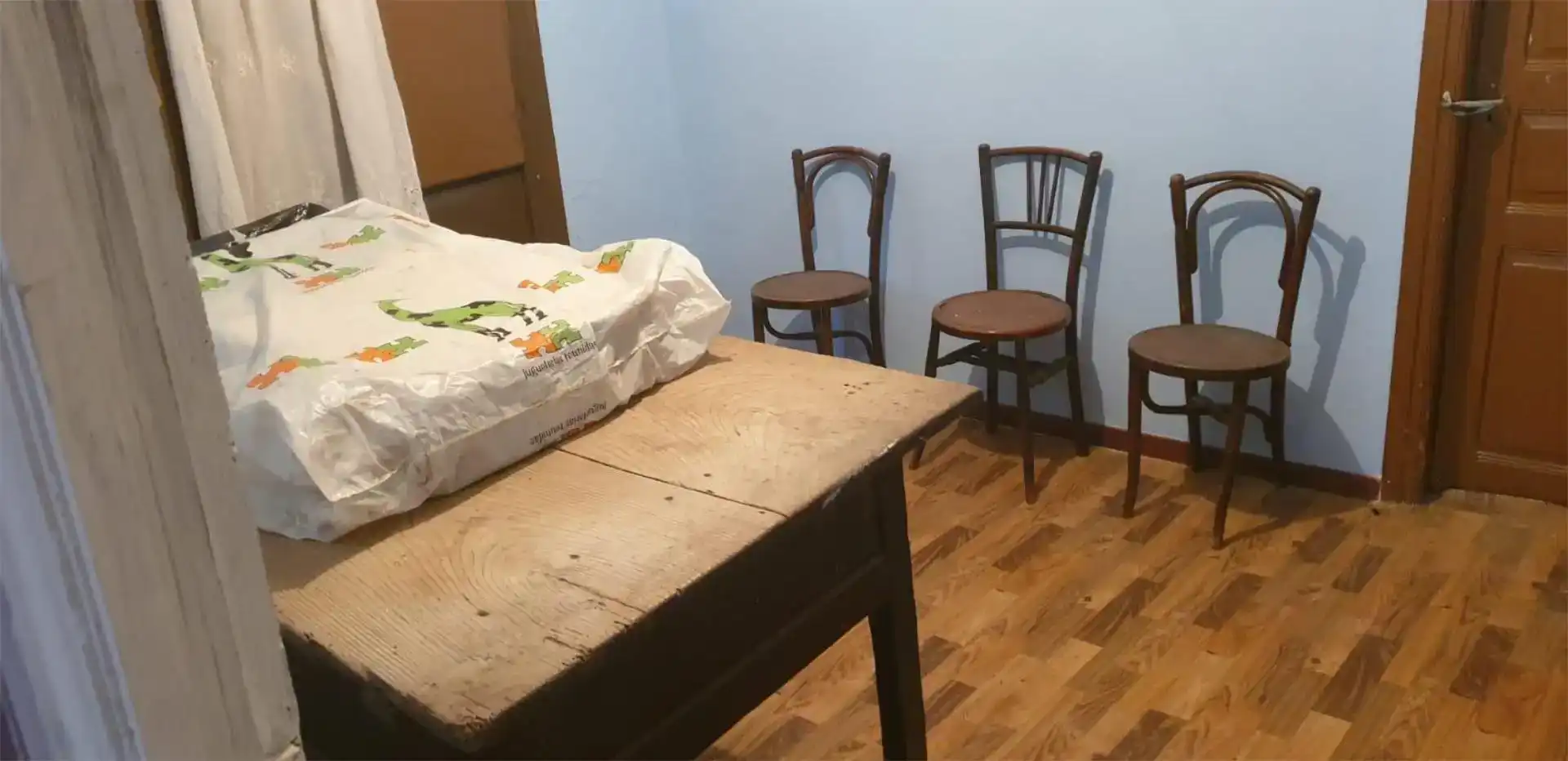 Menjador de Finca rústica en venda en Ourense Capital  amb Jardí privat, Traster i Moblat