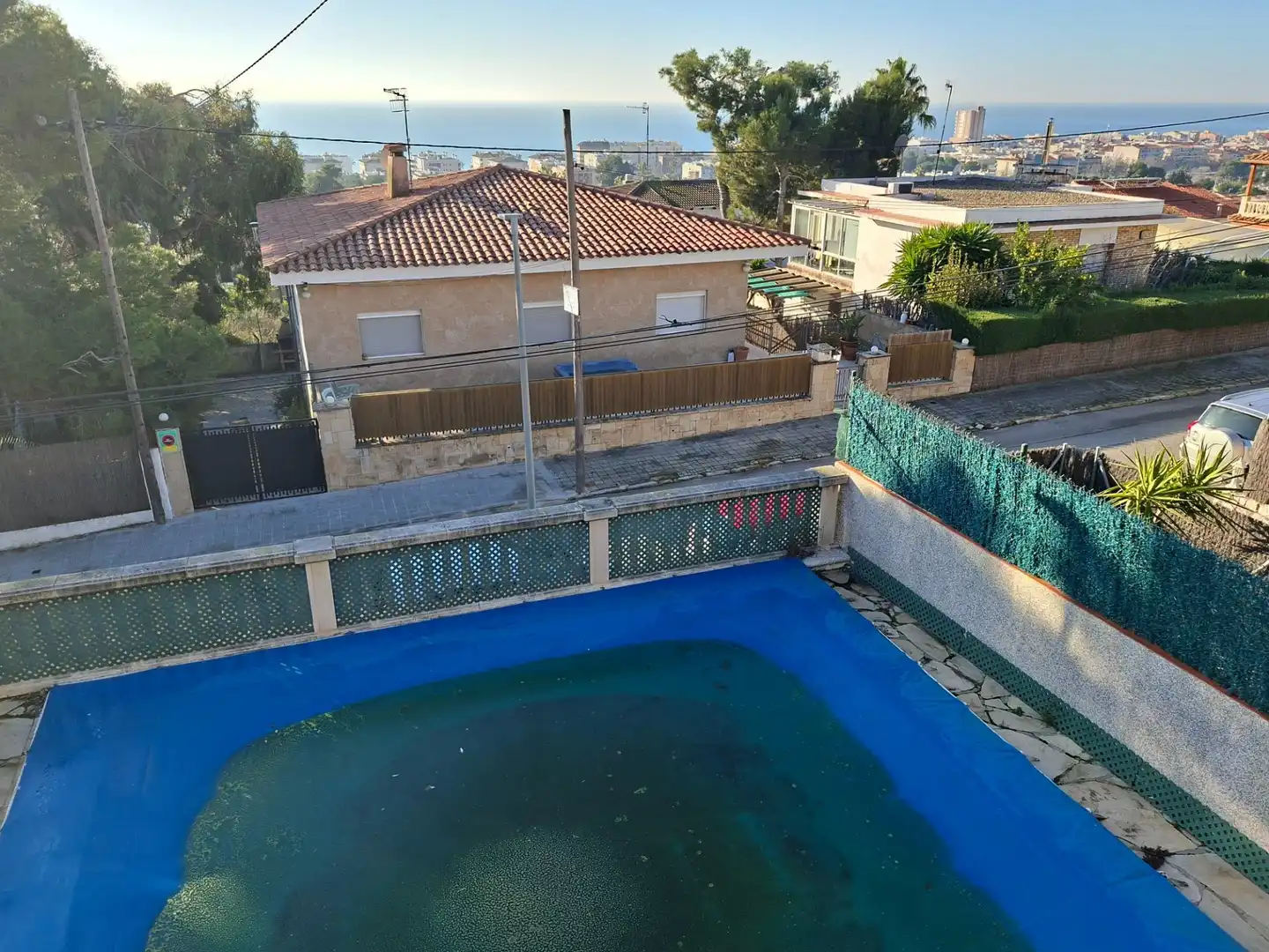 Swimming pool of Houses for sale in Calafell  with Private garden, Terrace and Storage room