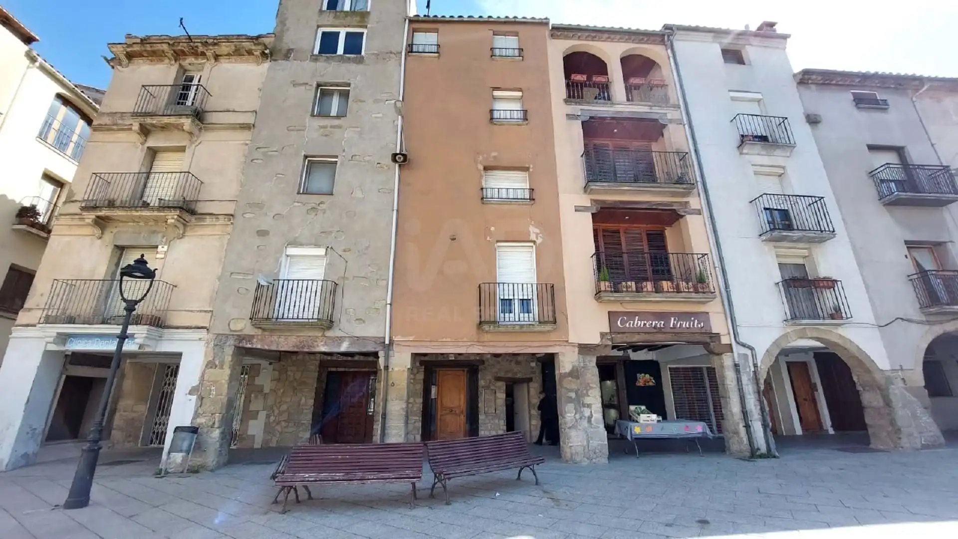 Exterior view of Single-family semi-detached for sale in Santa Coloma de Queralt  with Heating and Terrace