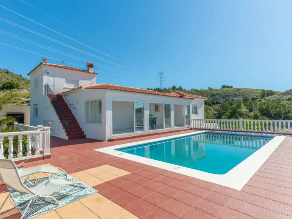 Piscina de Casa o xalet en venda en Aigües amb Terrassa, Piscina i Forn