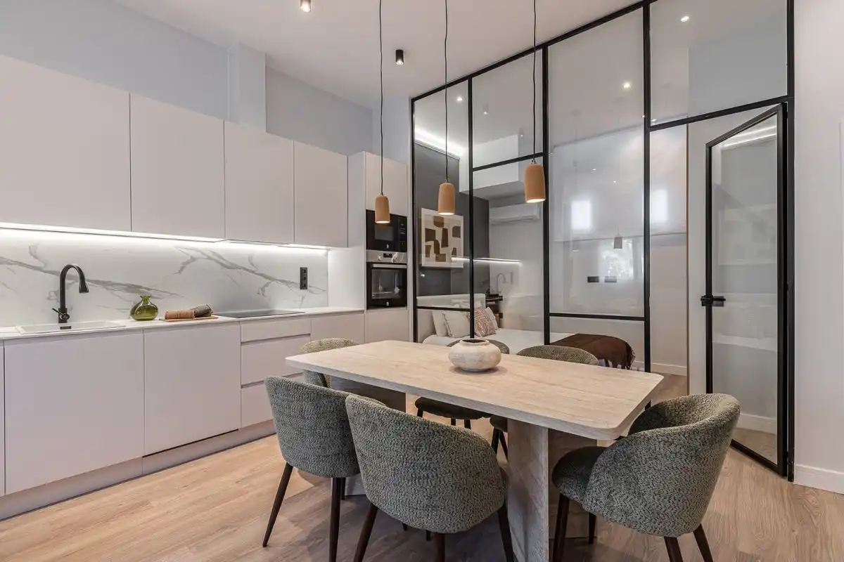 Cocina de Planta baja en venta en Madrid con Aire acondicionado, Calefacción y Trastero