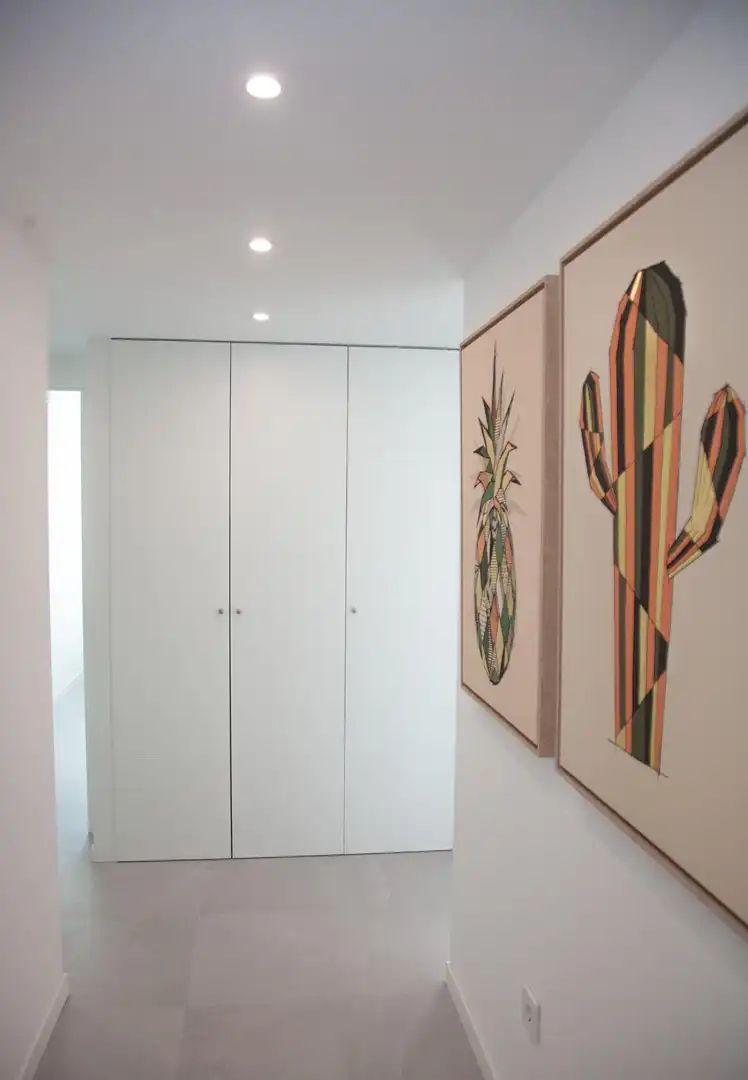 Dormitori de Apartament en venda en Finestrat amb Aire condicionat, Jardí privat i Terrassa