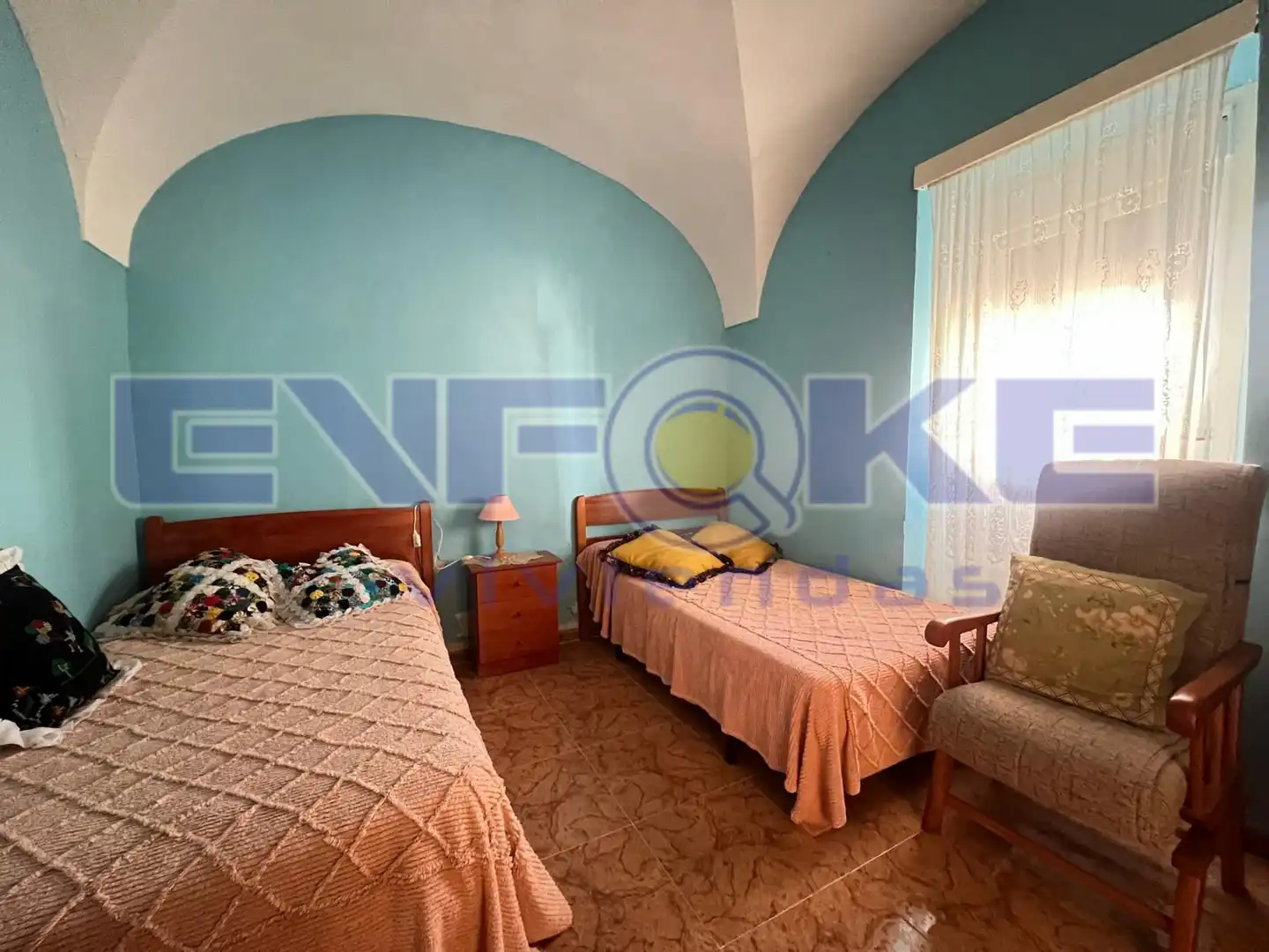 Habitación de Casa o chalet en venta en Benquerencia de la Serena con Terraza, Trastero y Amueblado