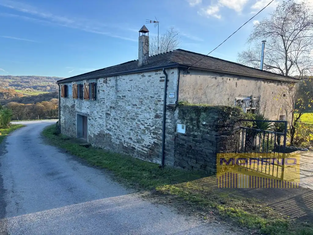 Vista exterior de Finca rústica en venda en Sarria