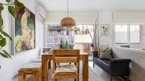 Dining room of Flat for sale in  Barcelona Capital  with Air Conditioner, Parquet flooring and Terrace