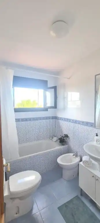 Bany de Casa o xalet en venda en La Oliva amb Jardí privat i Piscina comunitària