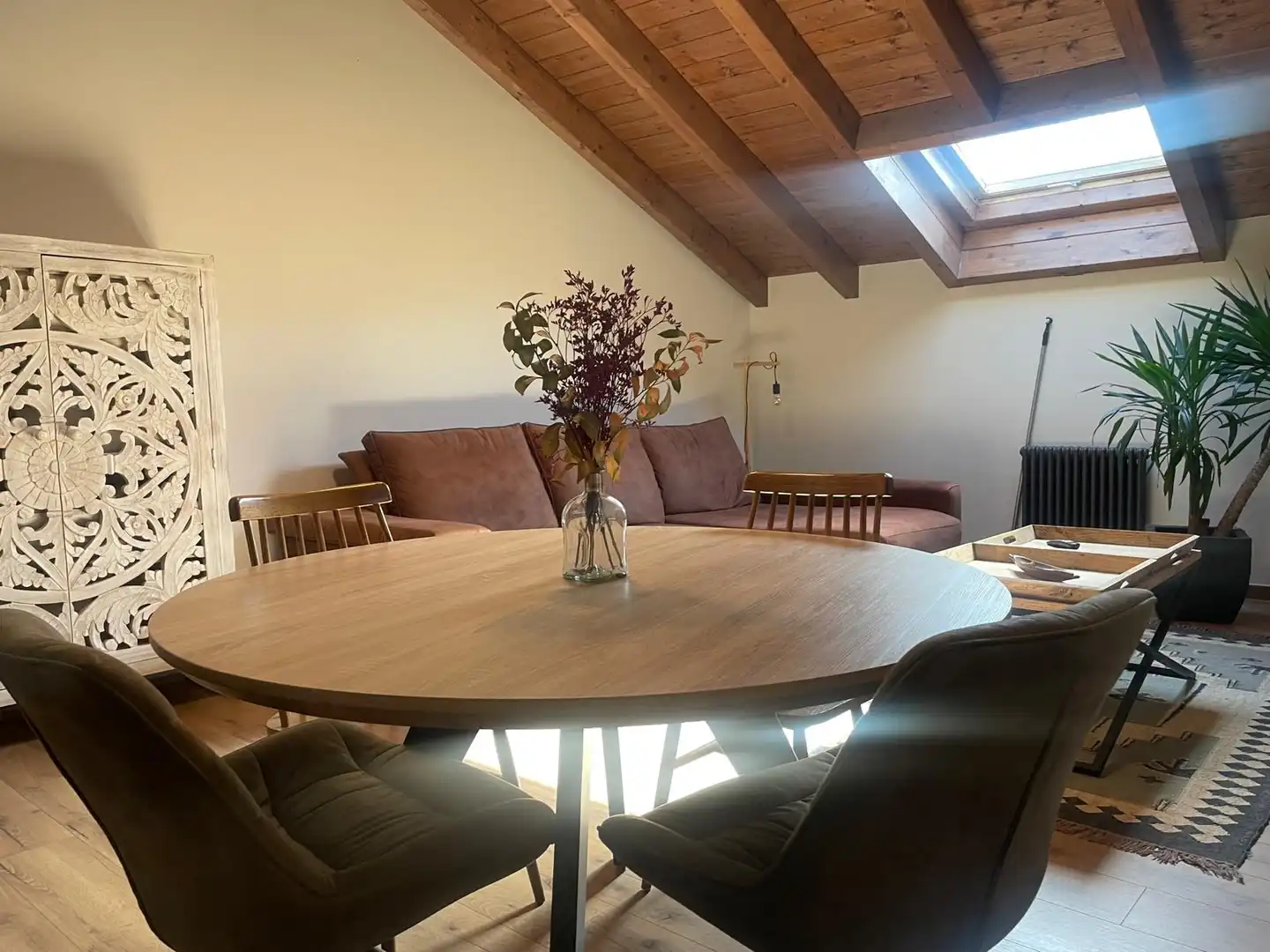 Comedor de Finca rústica en venta en Lekeitio con Aire acondicionado, Jardín privado y Parquet