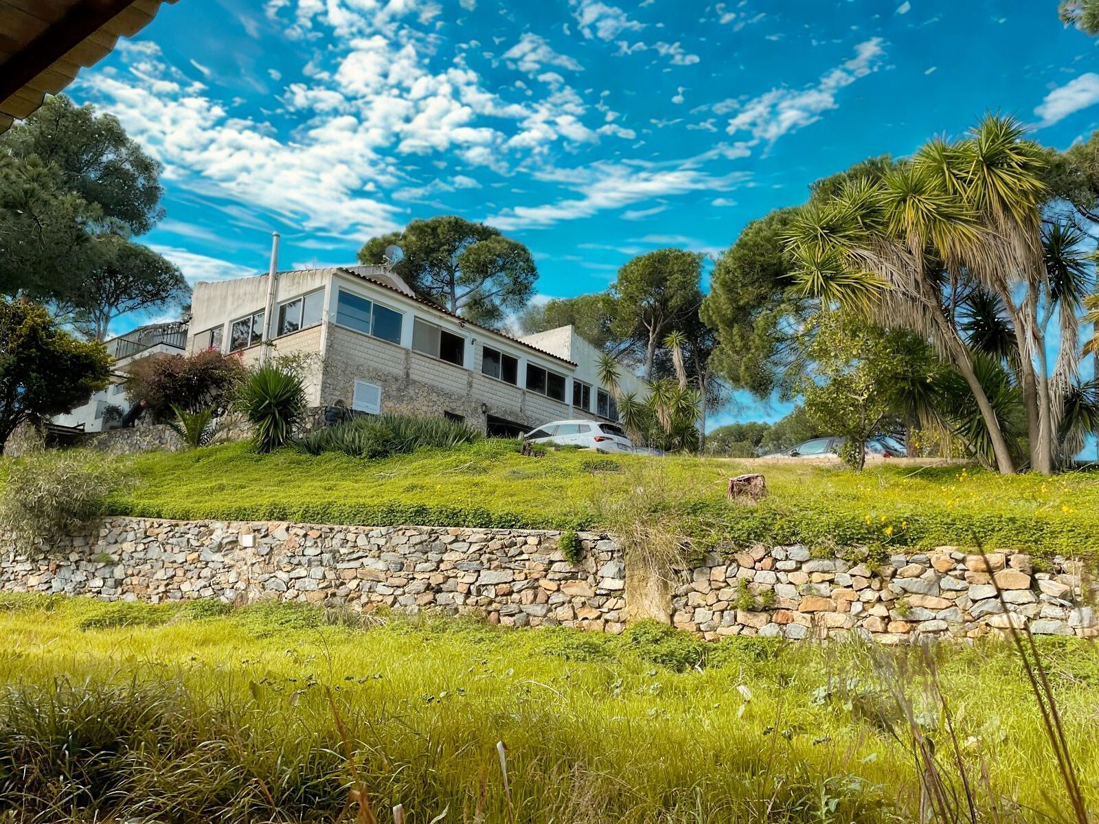 Vista exterior de Finca rústica en venda en Lepe amb Aire condicionat, Calefacció i Jardí privat