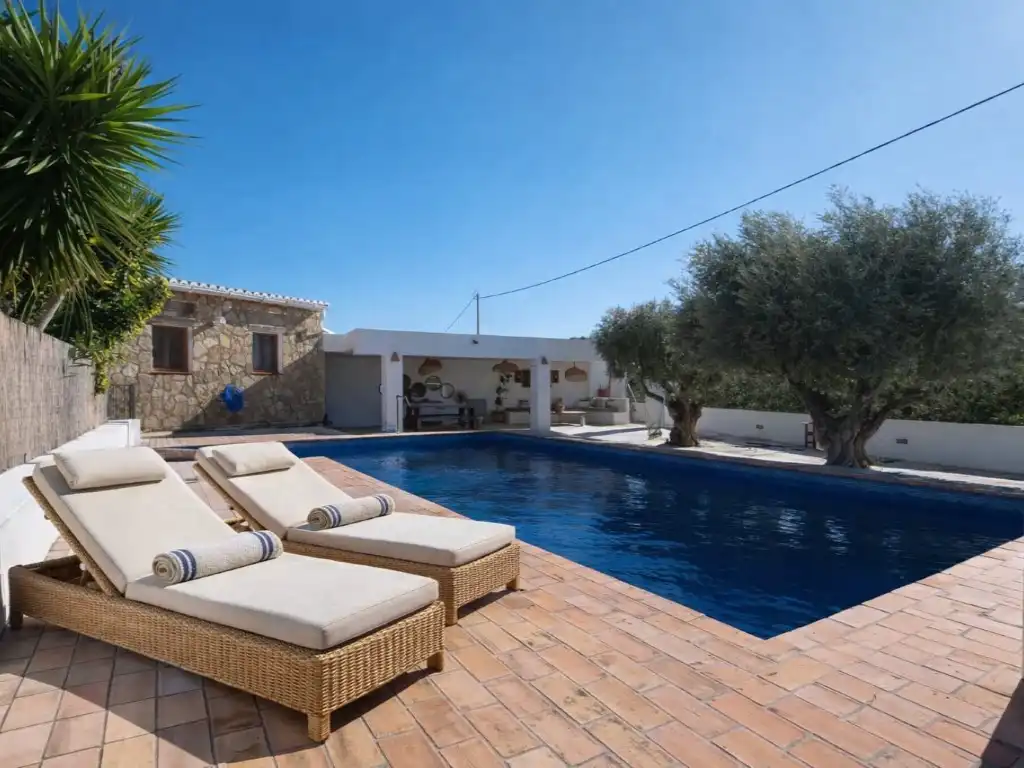 Casa rústica amb piscina en venda a Benissa pueblo, imagen 2