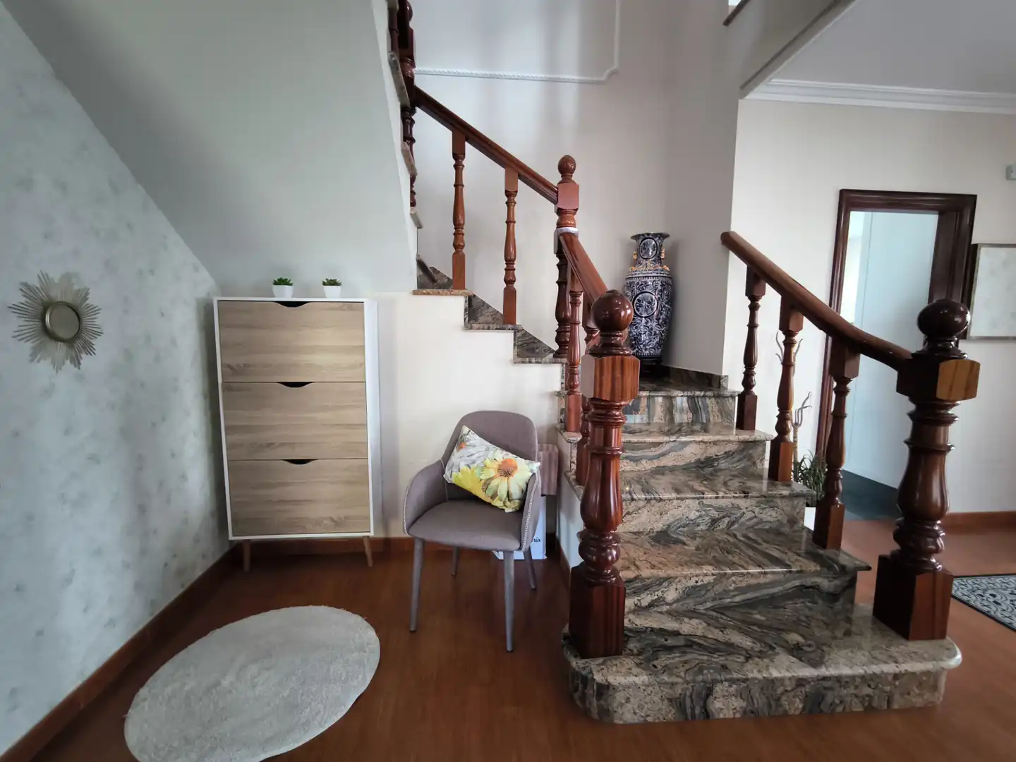 Casa o xalet en venda en Cambados amb Calefacció, Jardí privat i Parquet