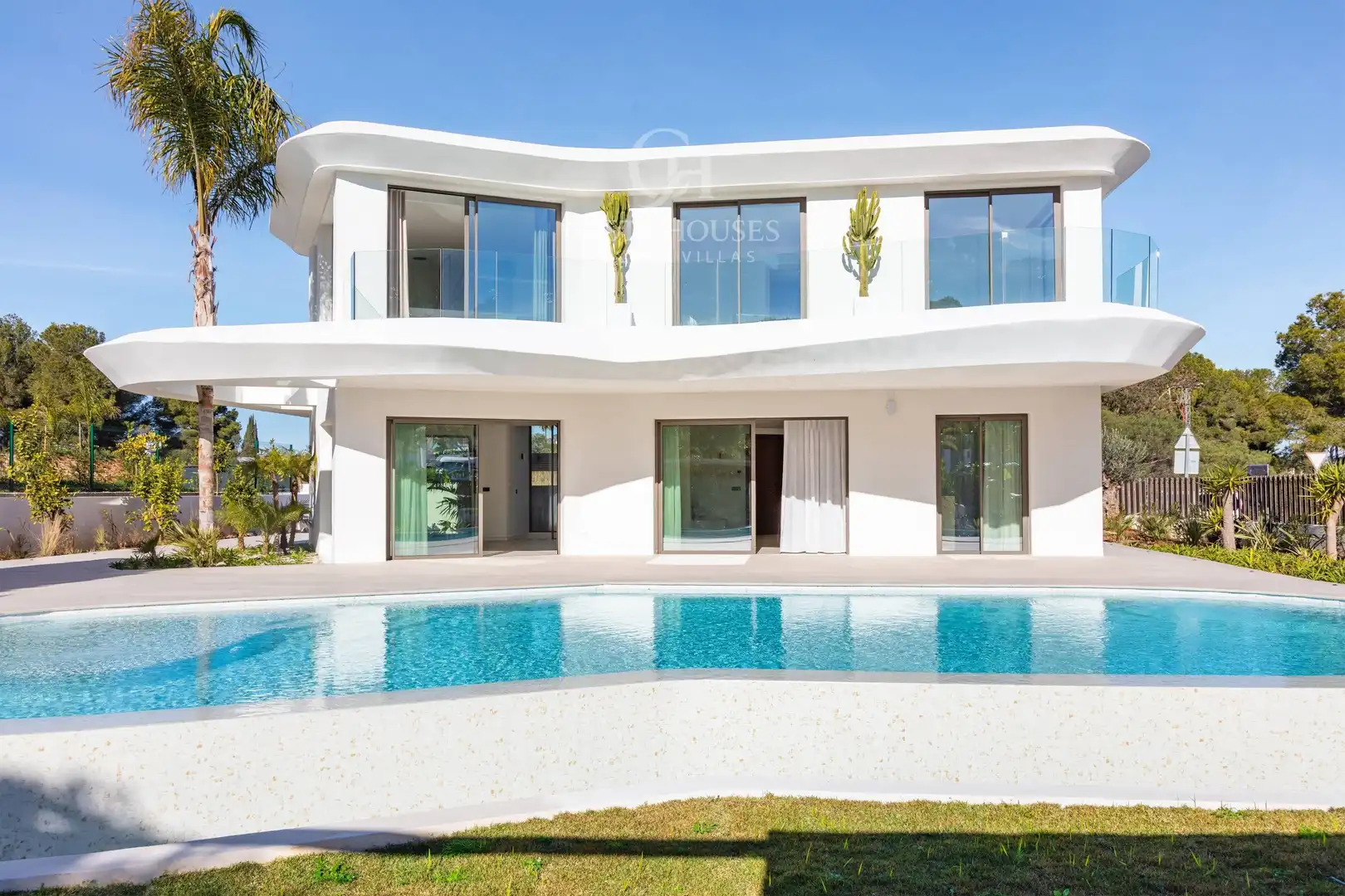 Exterior view of Houses for sale in Jávea / Xàbia  with Air Conditioner, Private garden and Terrace