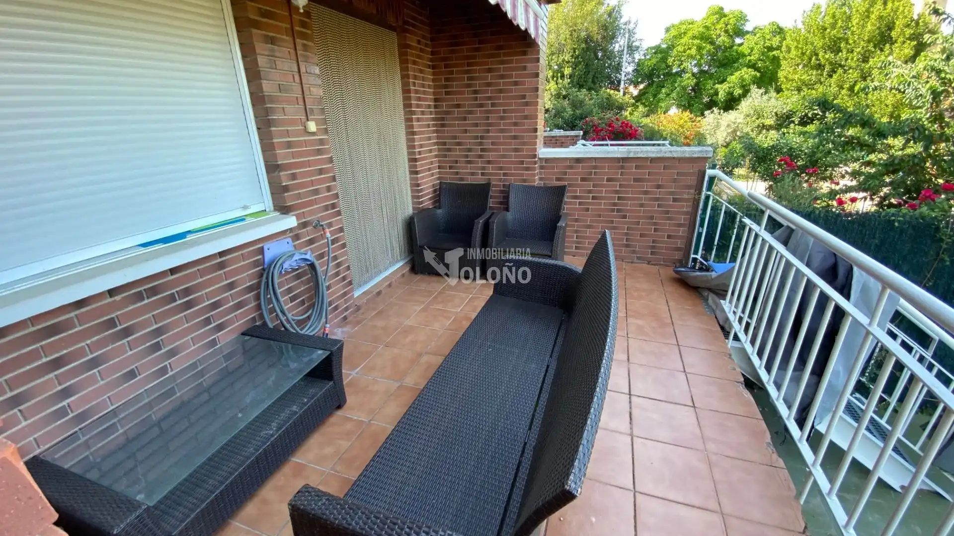 Terraza de Casa o chalet en venta en Casalarreina con Calefacción, Jardín privado y Parquet