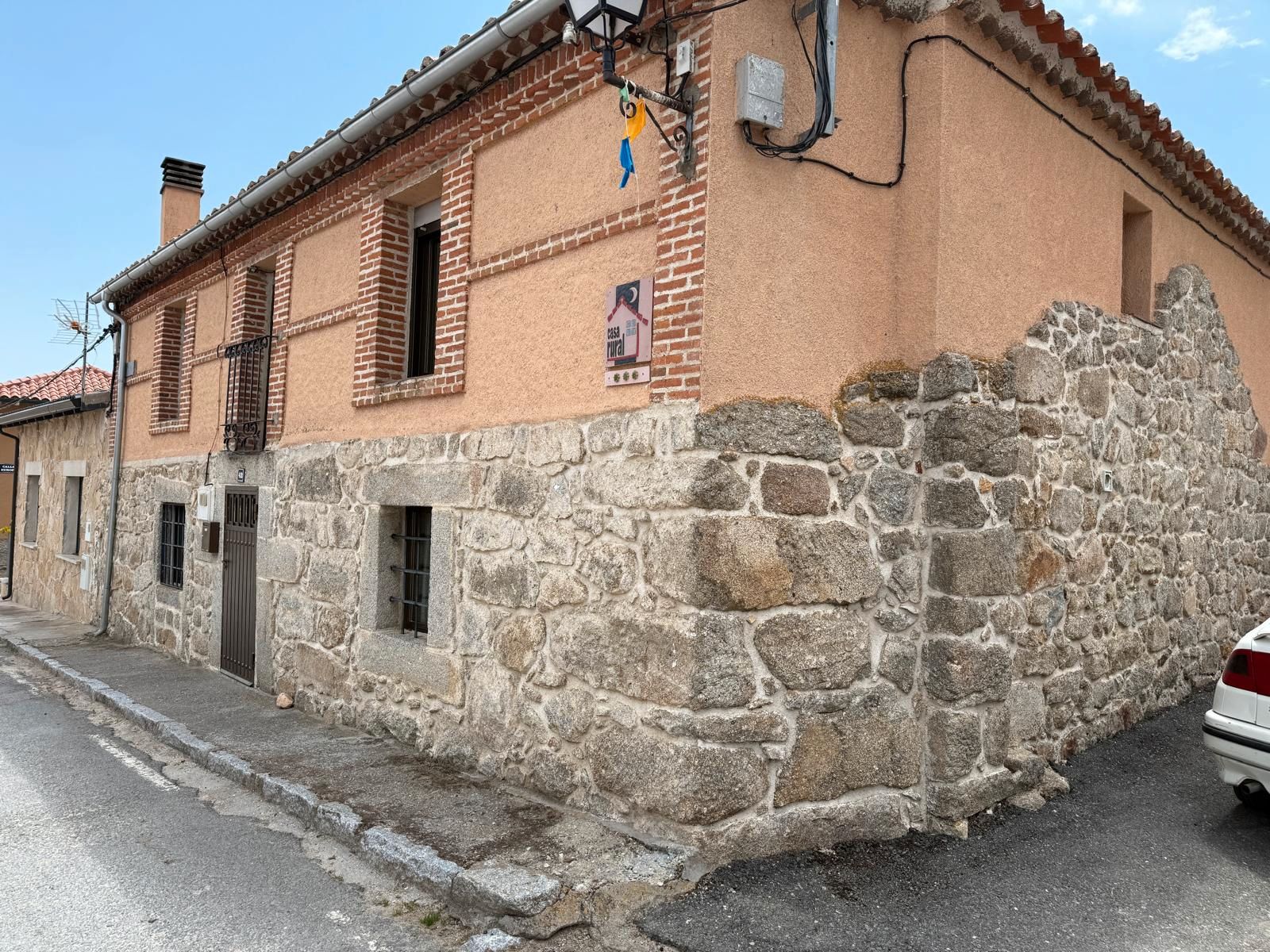 Exterior view of Single-family semi-detached for sale in La Torre  with Heating, Private garden and Terrace