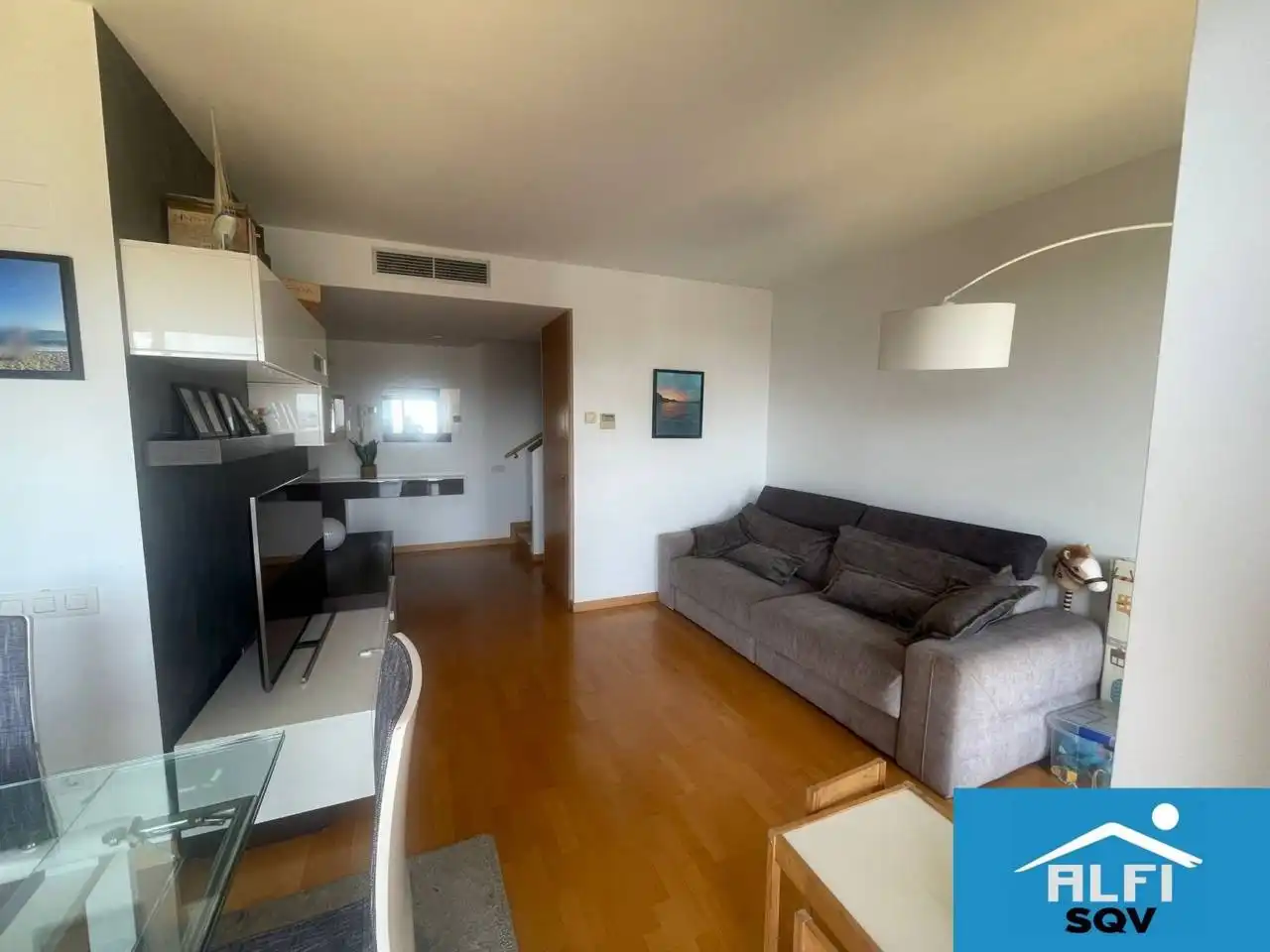 Sala de estar de Ático en venta en Barberà del Vallès con Aire acondicionado, Calefacción y Parquet