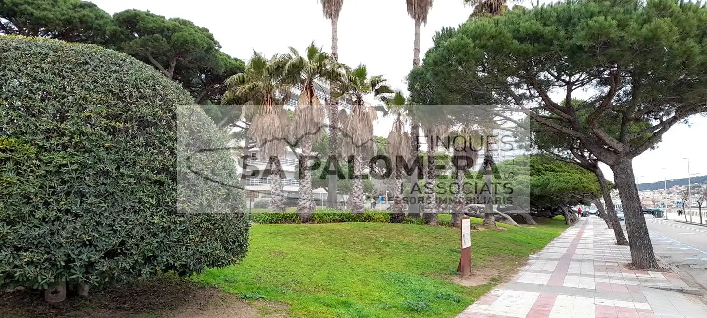 Vista exterior de Pis en venda en Blanes amb Aire condicionat, Balcó i Piscina comunitària