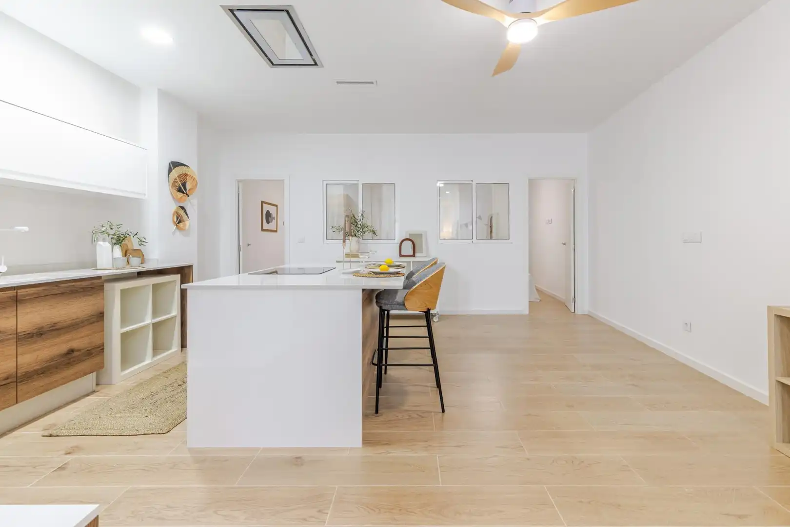 Cocina de Planta baja en venta en Bonrepòs i Mirambell con Aire acondicionado