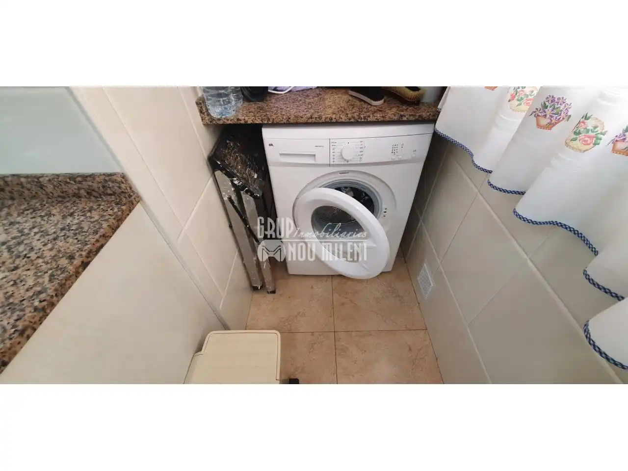 Kitchen of Apartments for rent in Valencia  with Air Conditioner, Heating and Terrace