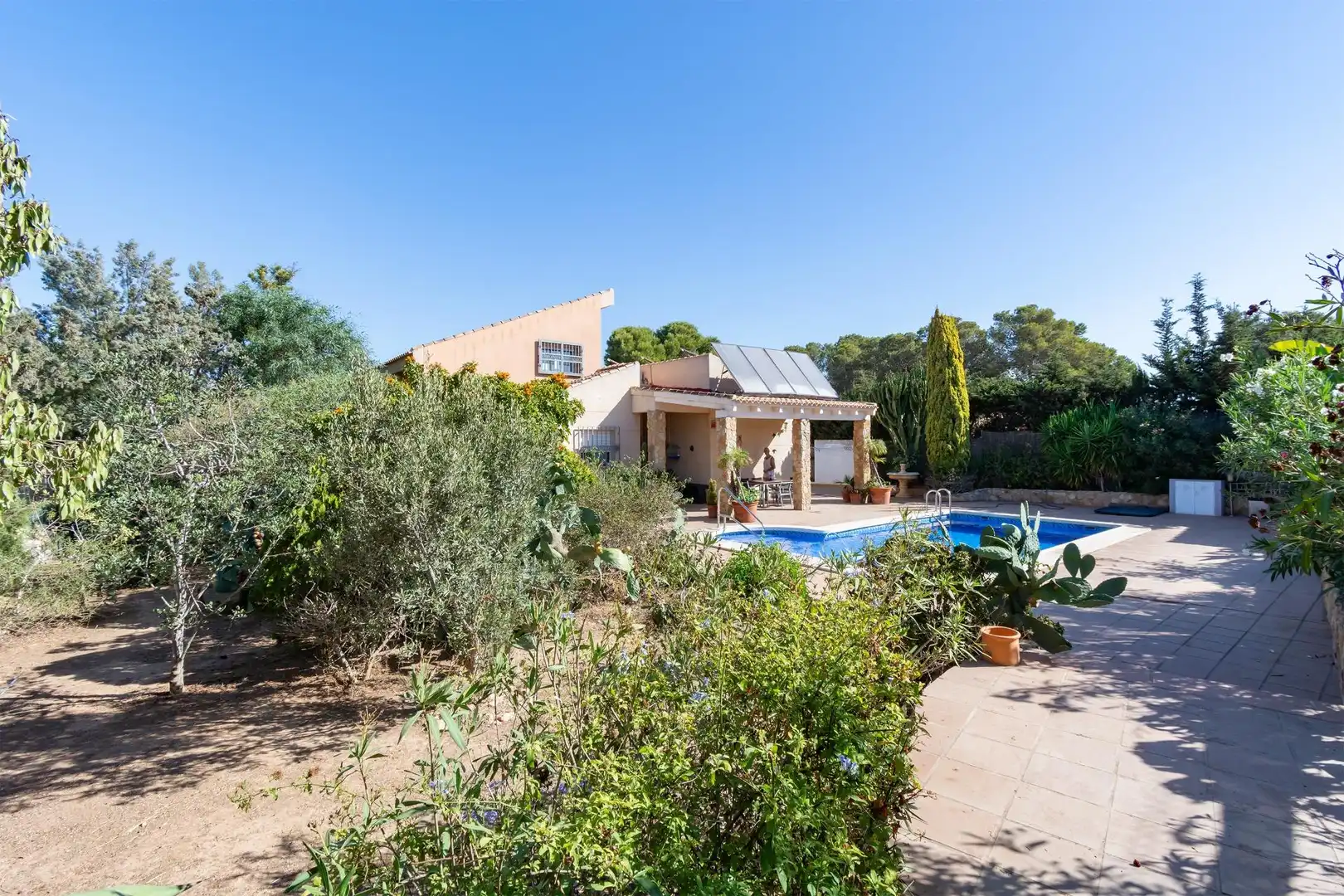 Jardín de Casa o chalet en venta en Cartagena con Aire acondicionado, Jardín privado y Terraza