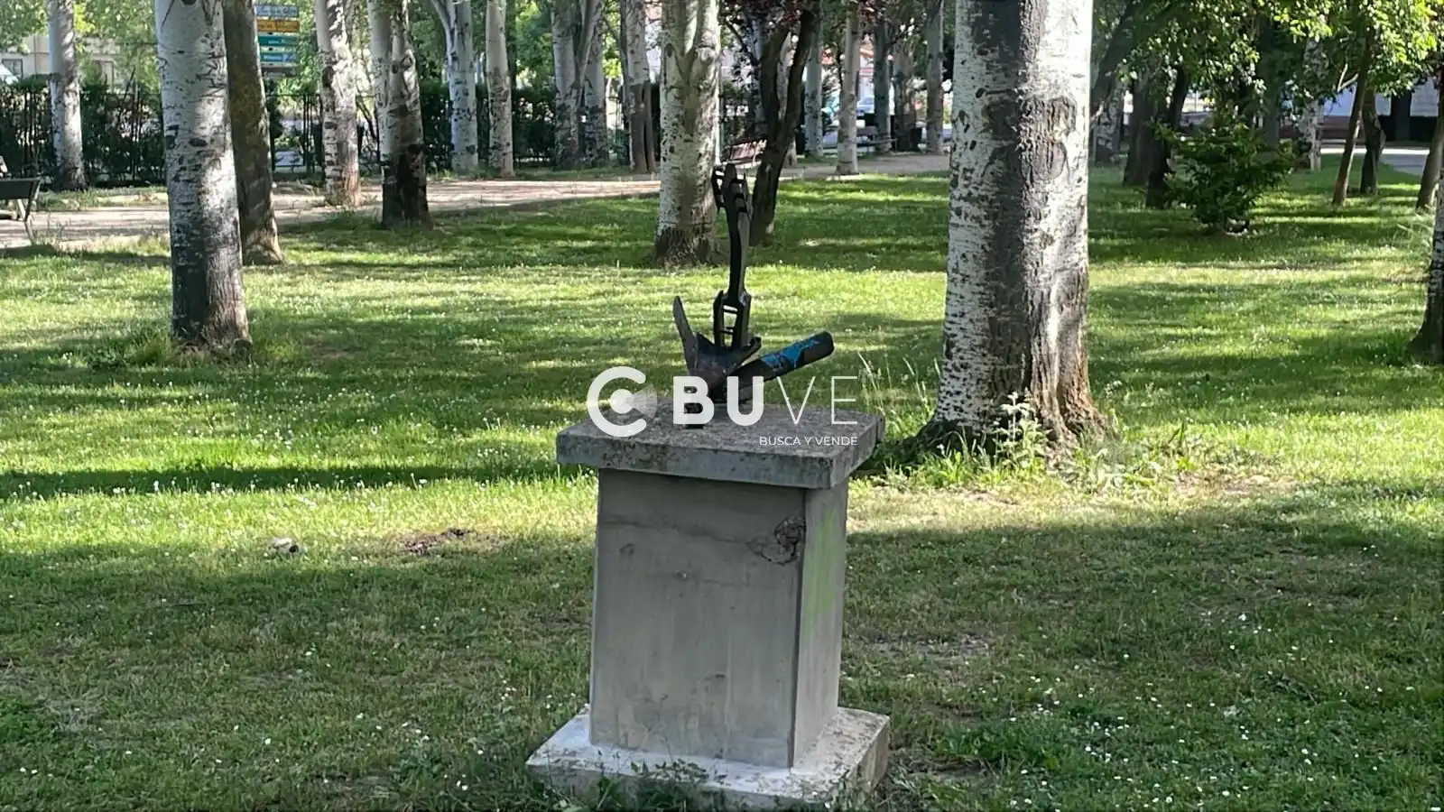 Jardín de Piso de alquiler en Valladolid con Calefacción, Terraza y Amueblado