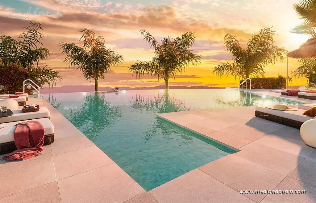 Terraced house with pool for sale in El Faro de Calaburra - Chaparral, imagen 6