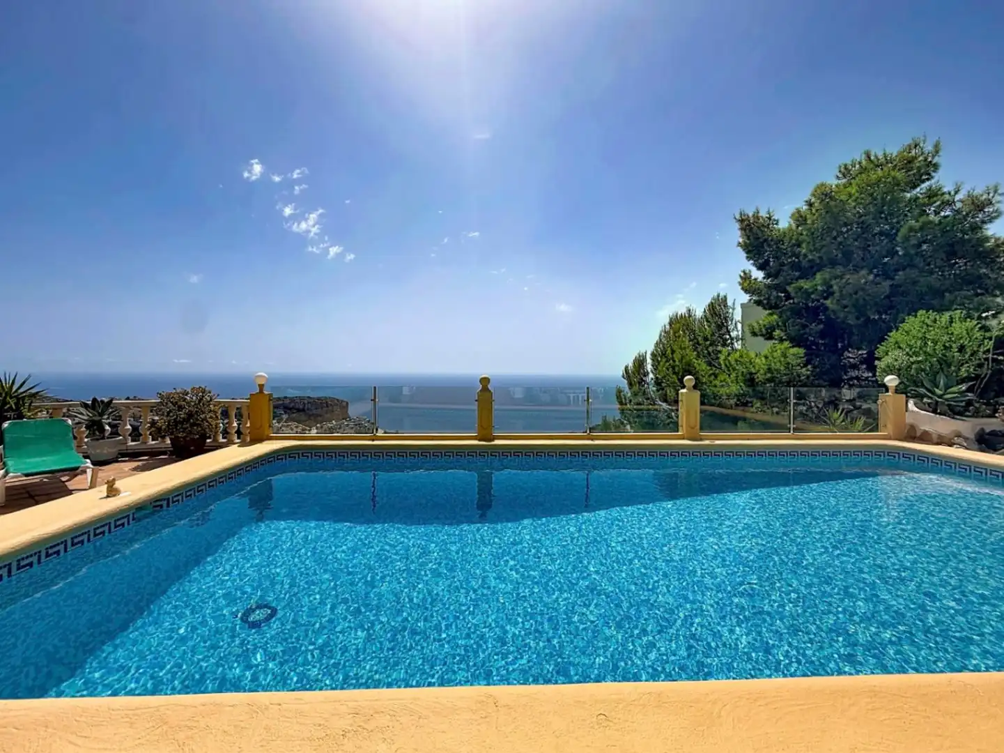 Piscina de Casa o chalet en venta en Benitachell / El Poble Nou de Benitatxell con Aire acondicionado, Calefacción y Jardín privado