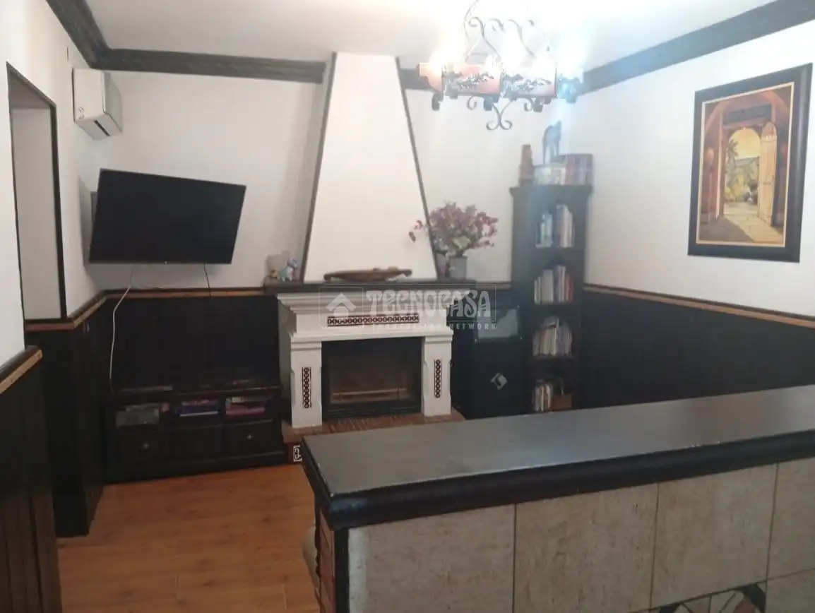 Sala de estar de Casa adosada en venta en Coria del Río