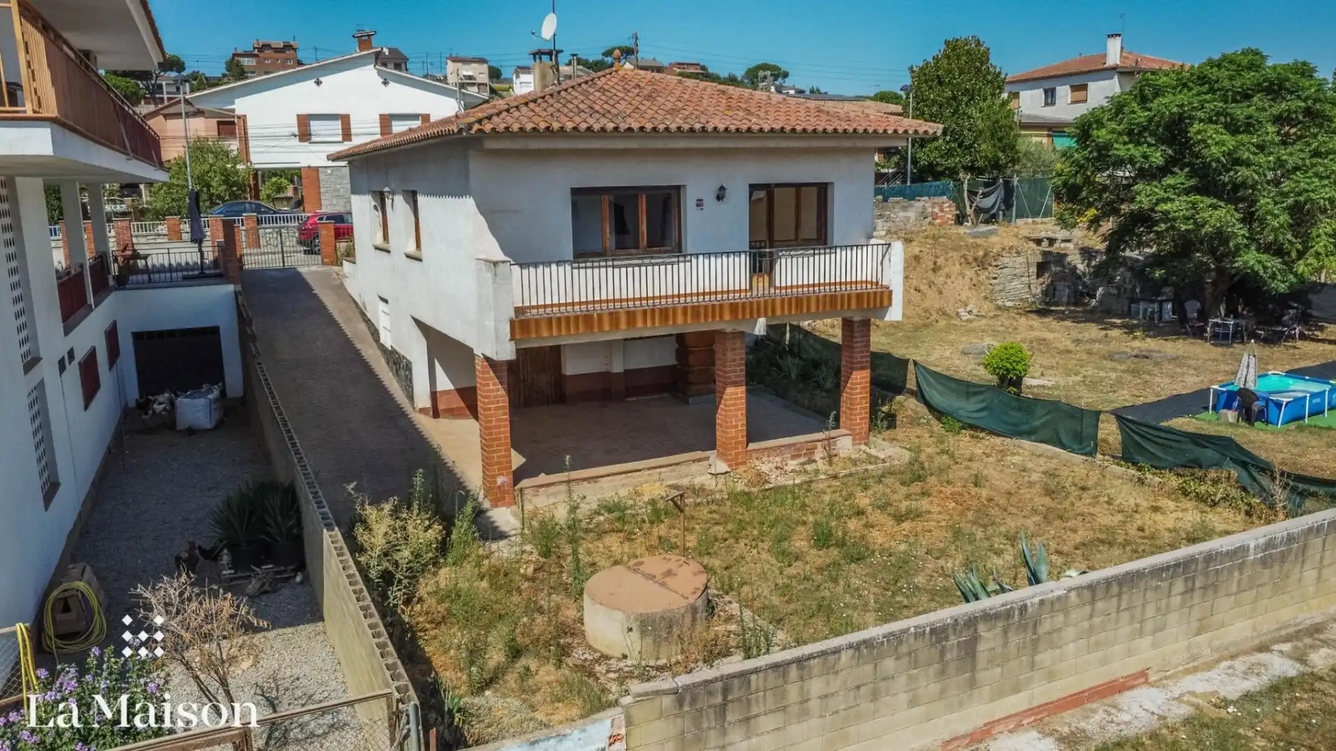 Vista exterior de Casa o chalet en venta en Llinars del Vallès con Calefacción, Jardín privado y Terraza