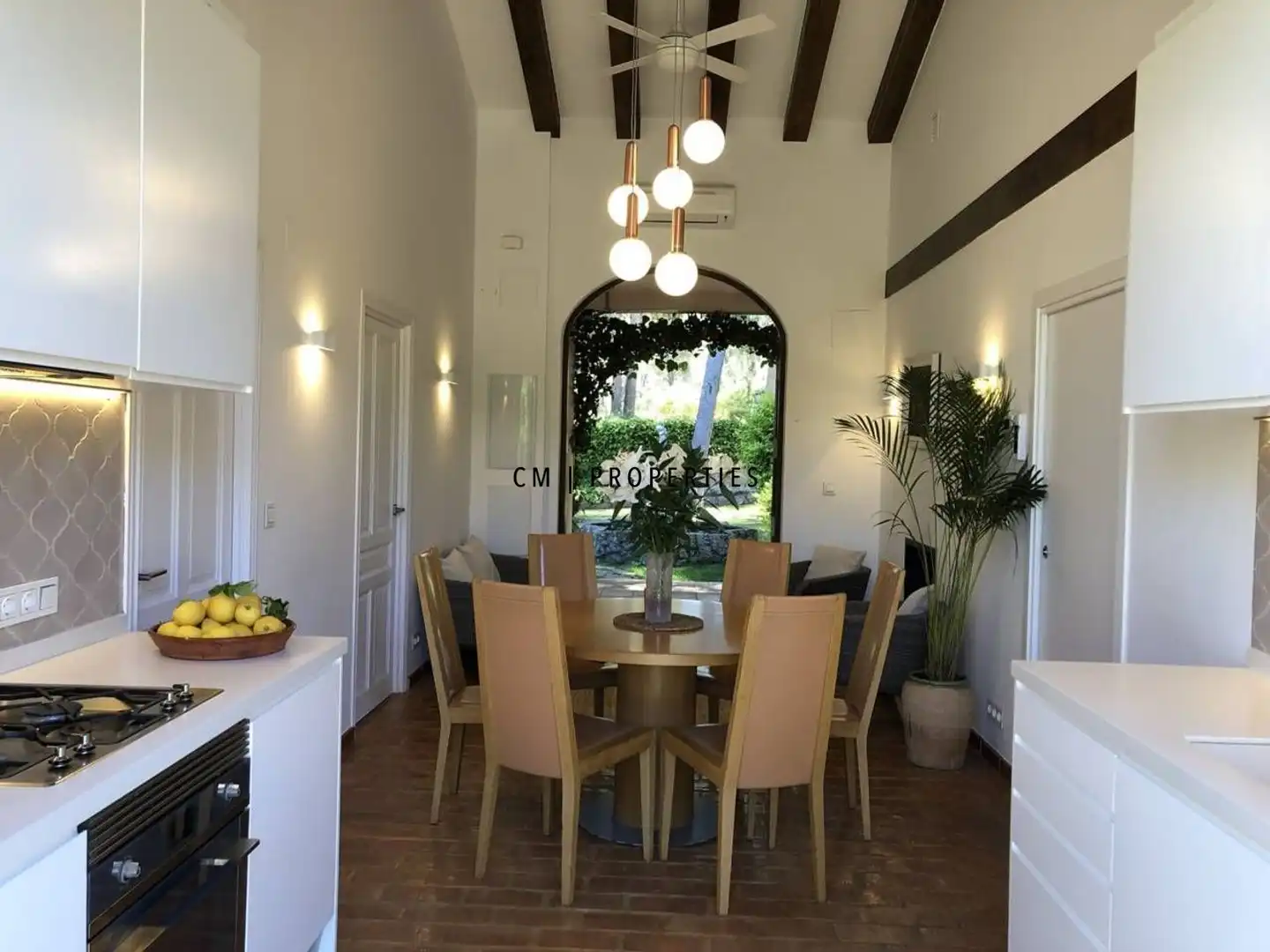 Dining room of Houses for rent in Vilamarxant  with Air Conditioner, Heating and Terrace