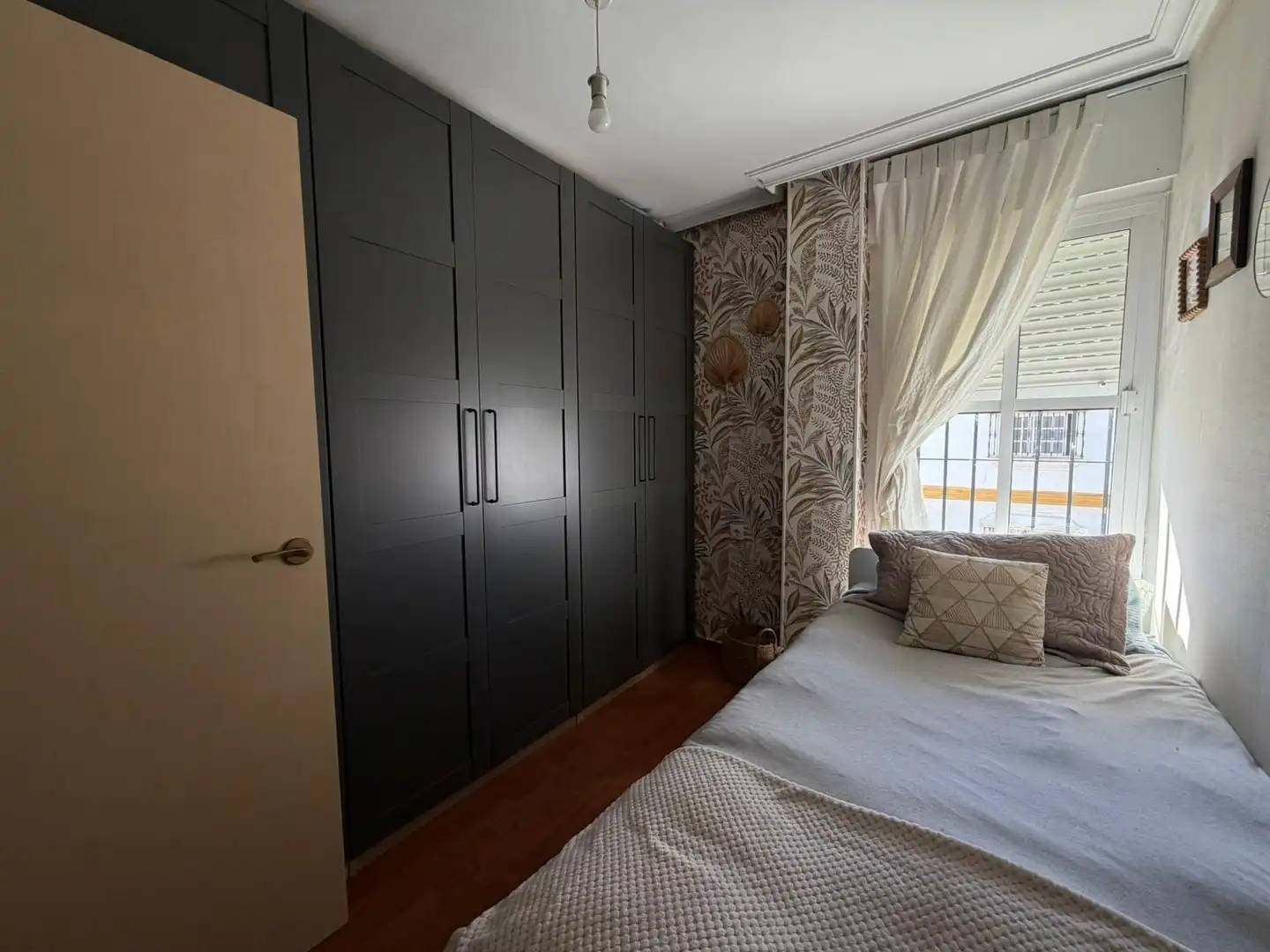 Schlafzimmer von Wohnung zum Verkauf in Chiclana de la Frontera mit Klimaanlage, Parkett und Terrasse