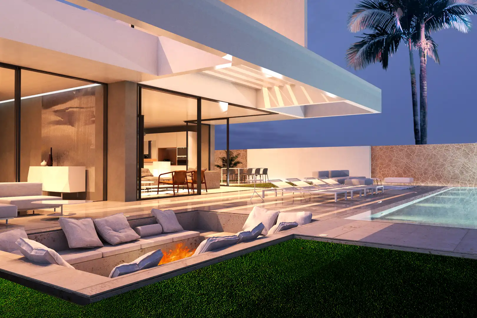 Terraza de Casa o chalet en venta en Adeje con Aire acondicionado, Jardín privado y Terraza