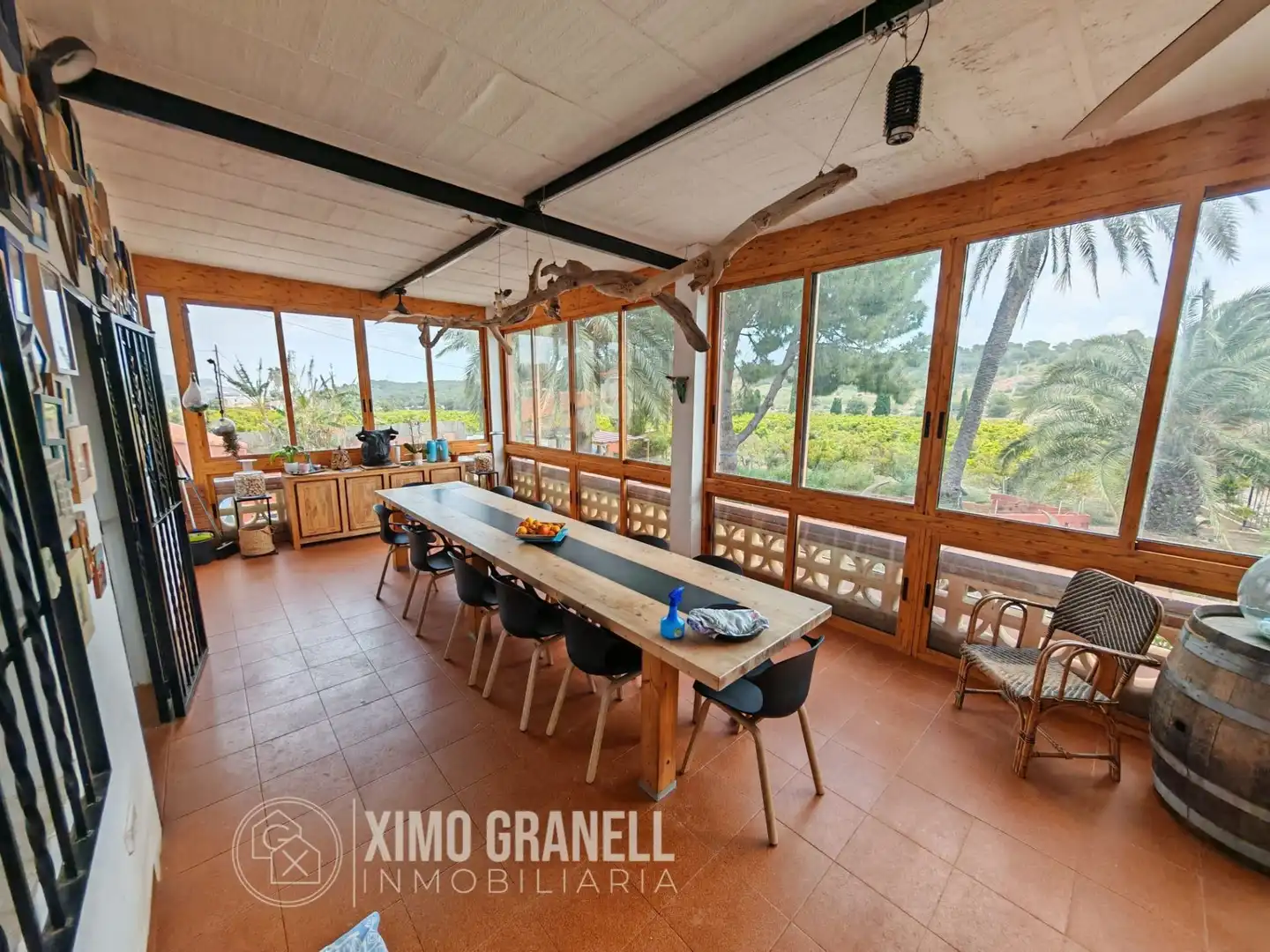Esszimmer von Country house zum Verkauf in Sagunto / Sagunt mit Klimaanlage, Heizung und Privatgarten