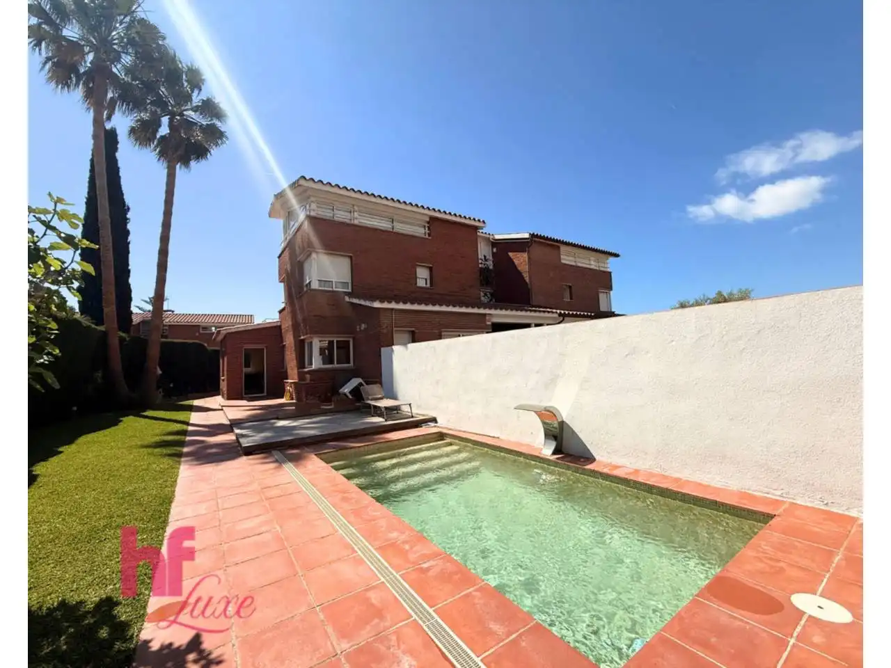 Jardí de Casa adosada en venda en Sant Vicenç de Montalt amb Aire condicionat, Calefacció i Jardí privat