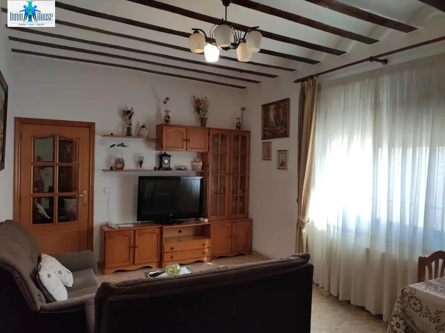 Sala de estar de Casa o chalet en venta en Valdeganga con Calefacción, Terraza y Trastero