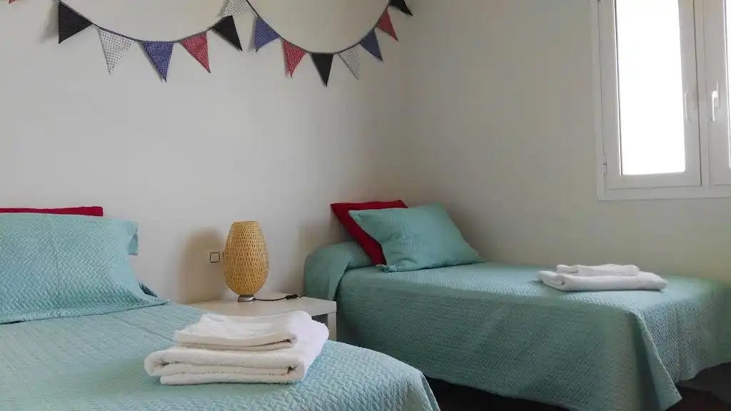 Bedroom of Houses for sale in Llançà  with Air Conditioner, Heating and Private garden