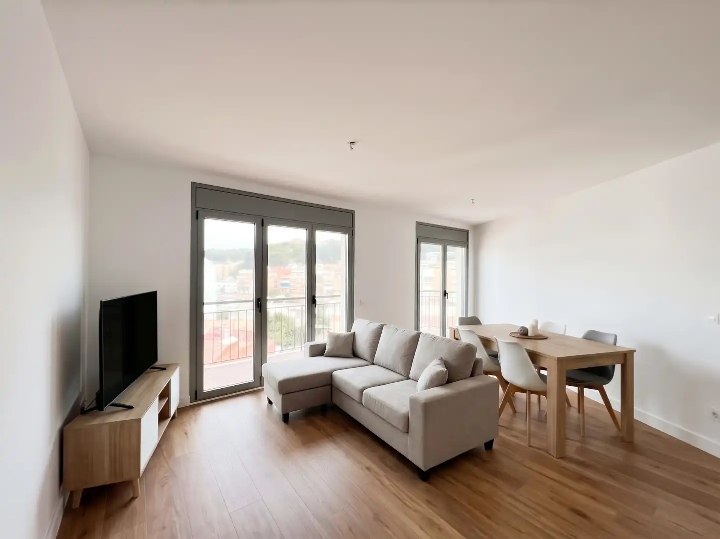 Living room of Flat for sale in Els Pins