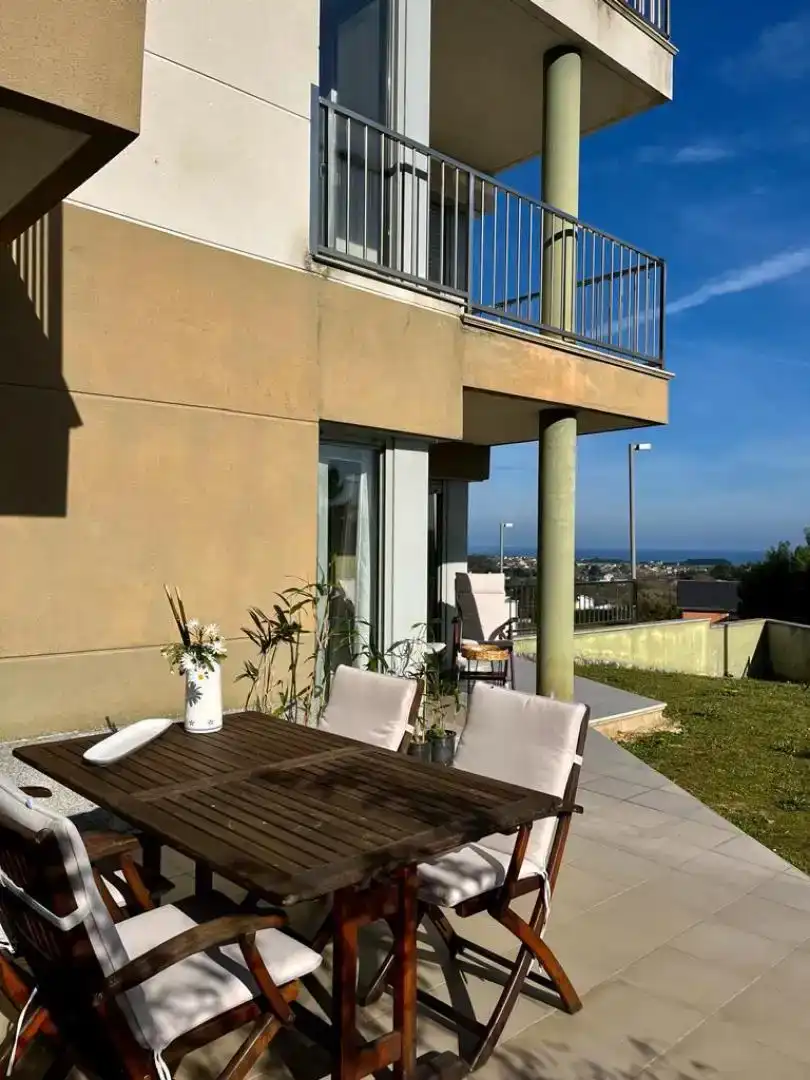 Terrace of Flat for rent in Barreiros, Lugo