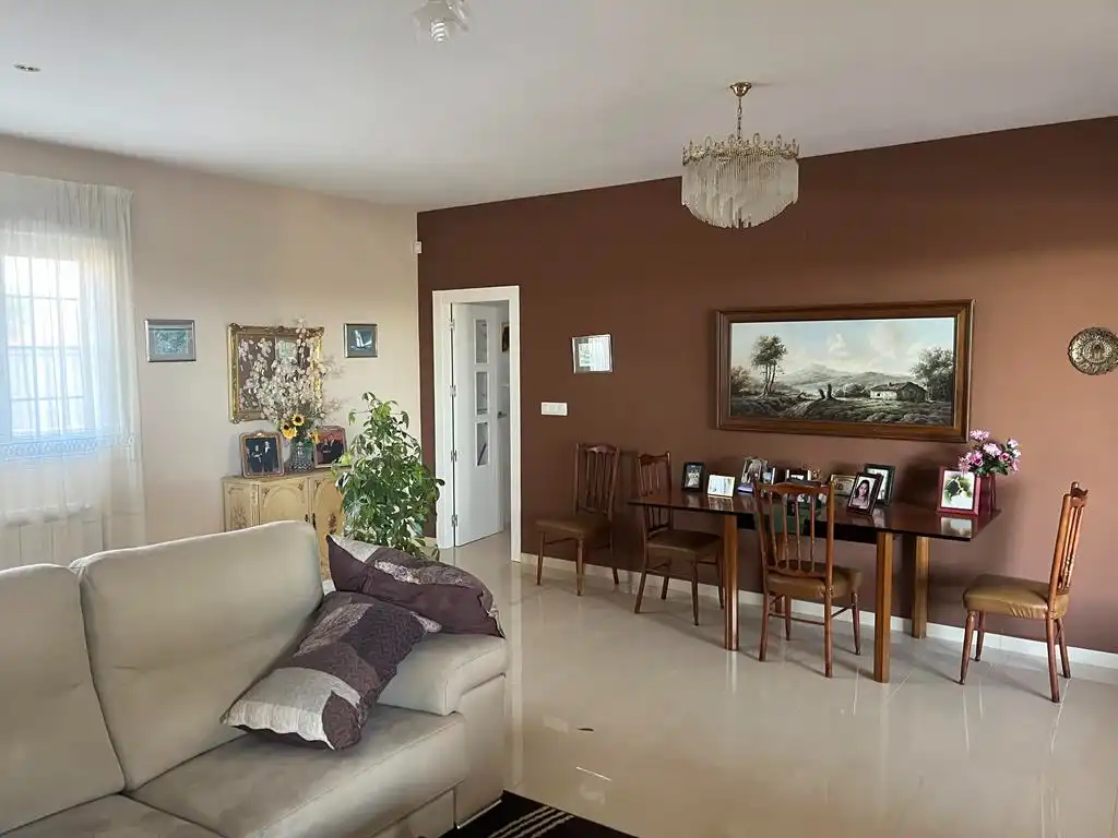 Sala d'estar de Casa o xalet en venda en Albacete amb Calefacció, Jardí privat i Terrassa