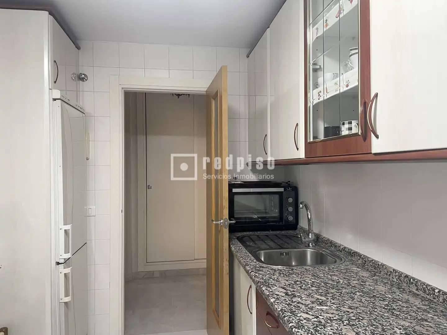 Kitchen of Flat for rent in Sevilla  with Air Conditioner, Terrace and Furnished
