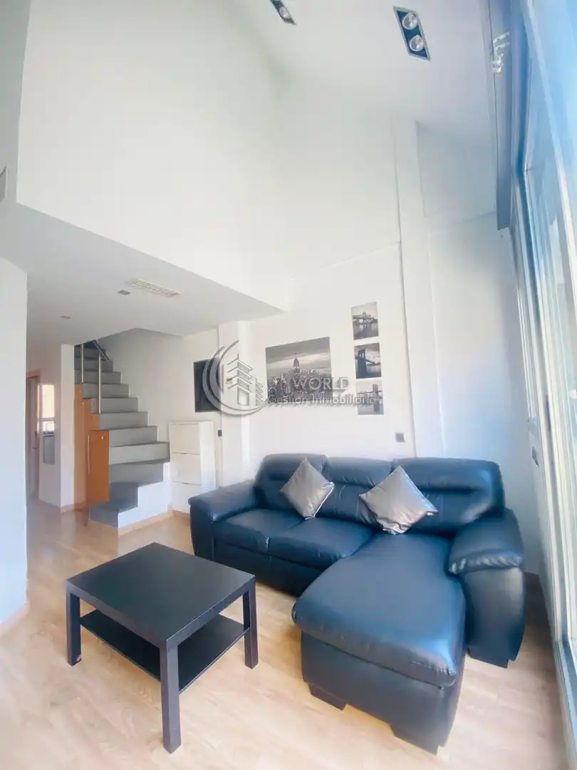 Sala de estar de Piso en venta en  Madrid Capital con Aire acondicionado, Calefacción y Terraza