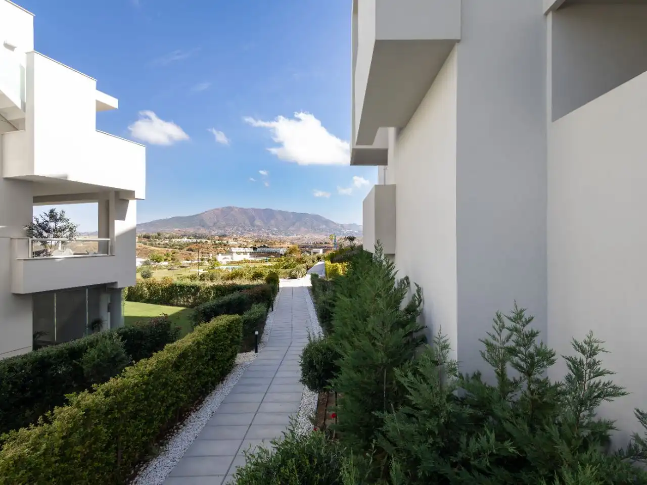 Terraza de Apartamento en venta en Mijas con Aire acondicionado, Terraza y Balcón
