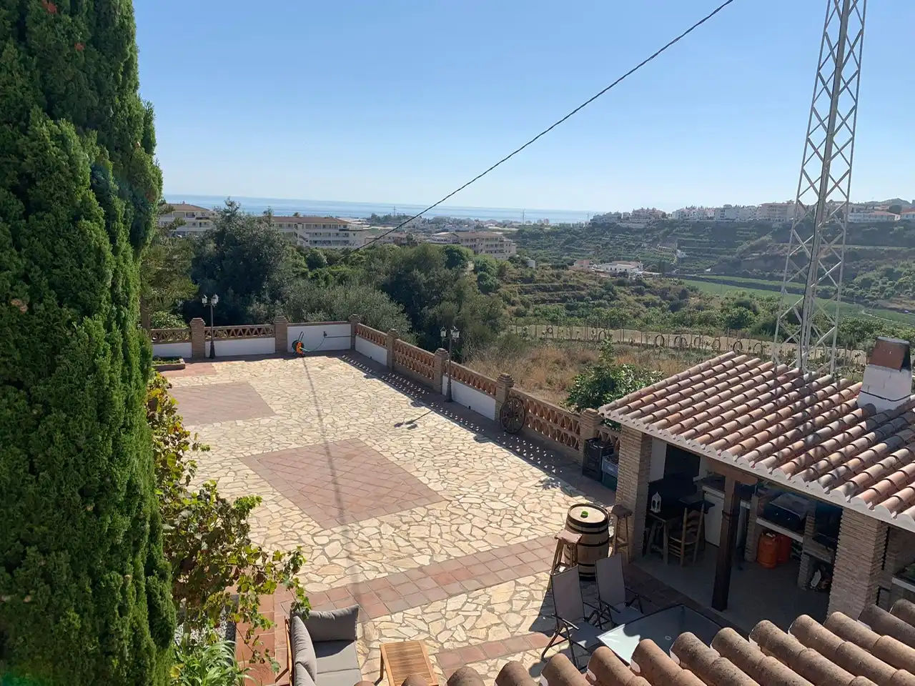 Vista exterior de Casa o chalet en venta en Torrox con Jardín privado, Terraza y Piscina
