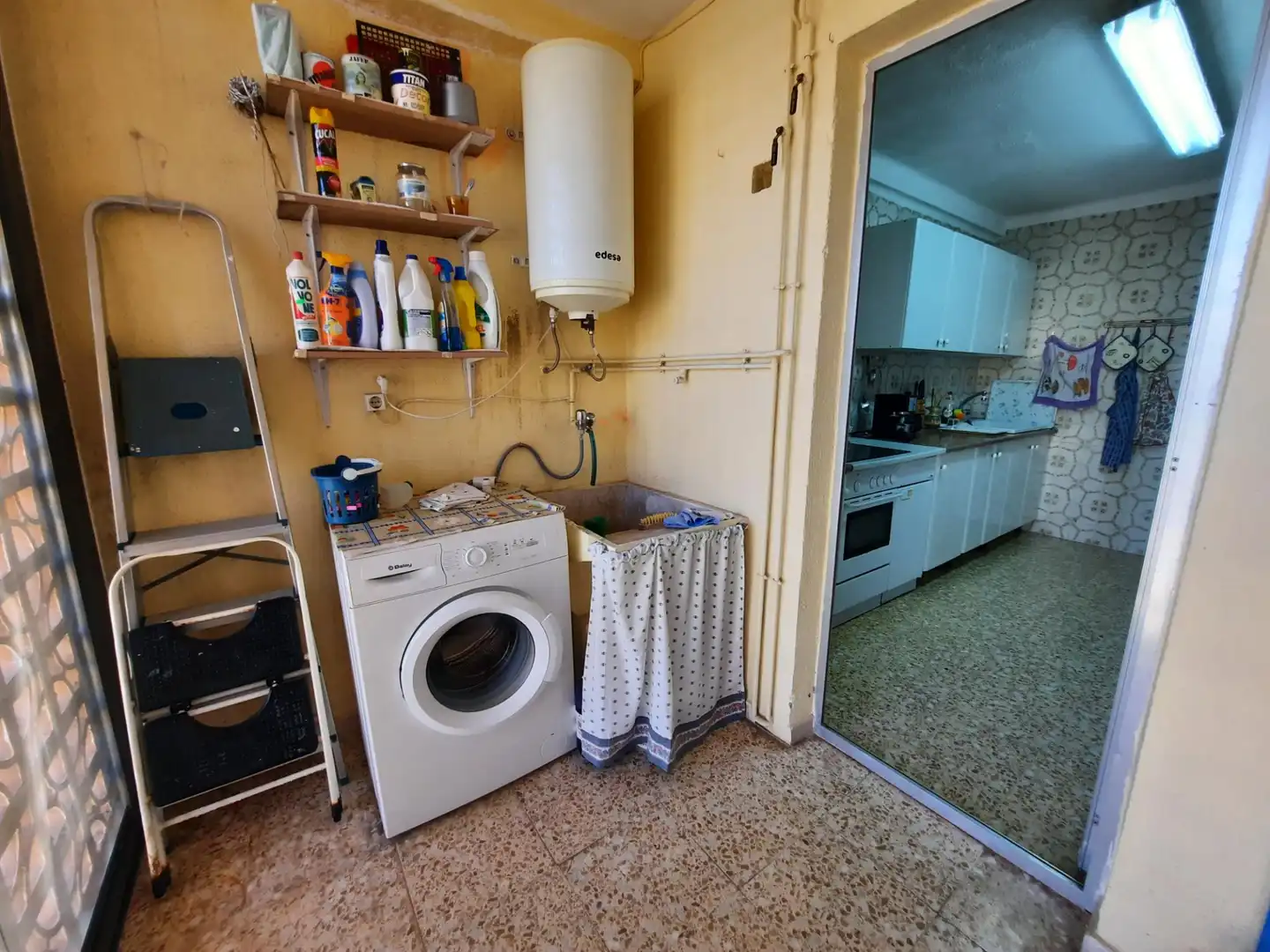 Küche von Wohnung zum Verkauf in Oropesa del Mar / Orpesa mit Terrasse, Möbliert und Ofen