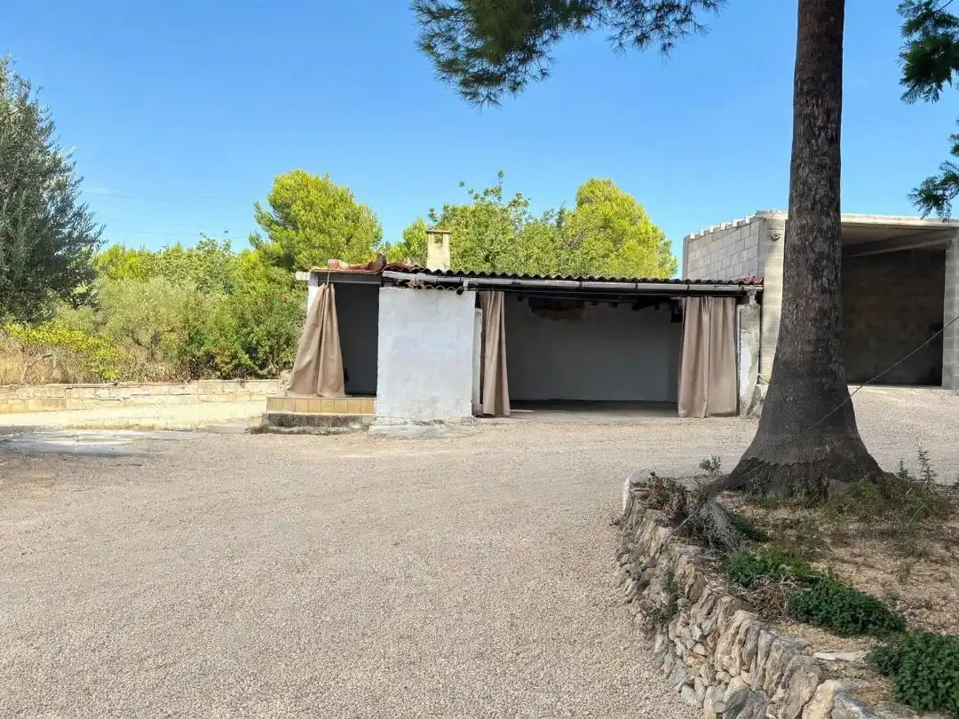 Vista exterior de Casa o xalet en venda en Benicarló amb Aire condicionat, Terrassa i Piscina