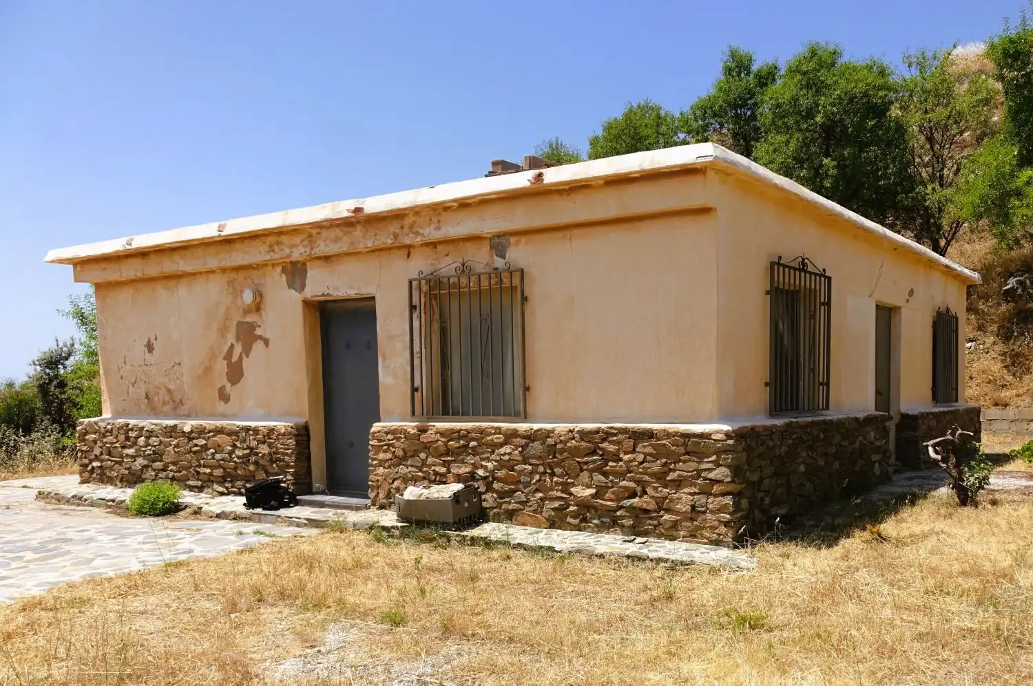 Vista exterior de Casa o chalet en venta en Lanjarón con Terraza