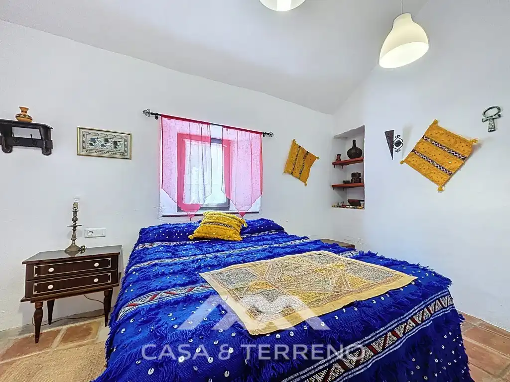 Dormitori de Casa o xalet en venda en Comares amb Aire condicionat, Jardí privat i Terrassa